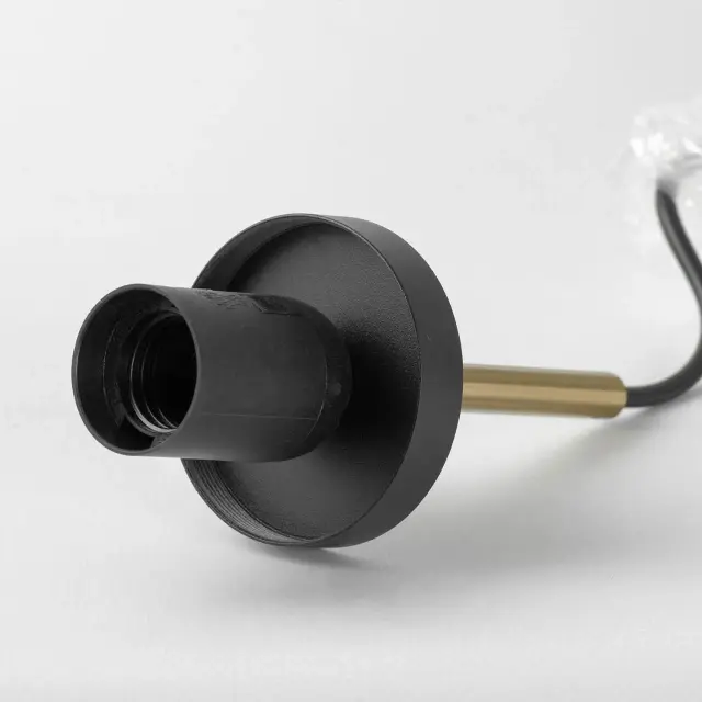Светильник Lussole LSP-8868 БЛОУНТ — черный, ракурс 3