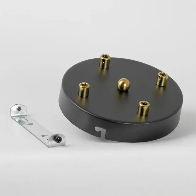 Люстра Lussole LSP-8892 ПИТКИН — черный, ракурс 5