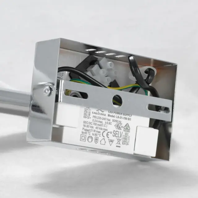 Бра Lussole LSP-8900 РИВЕР — хром, ракурс 5