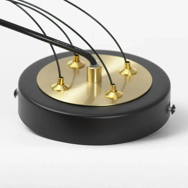 Люстра Lussole LSP-8906 ЛИОН — черный, ракурс 6