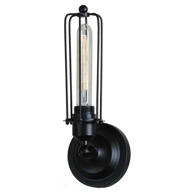 Бра Lussole LSP-9108 АЙРОНДЕКОЙТ — черный