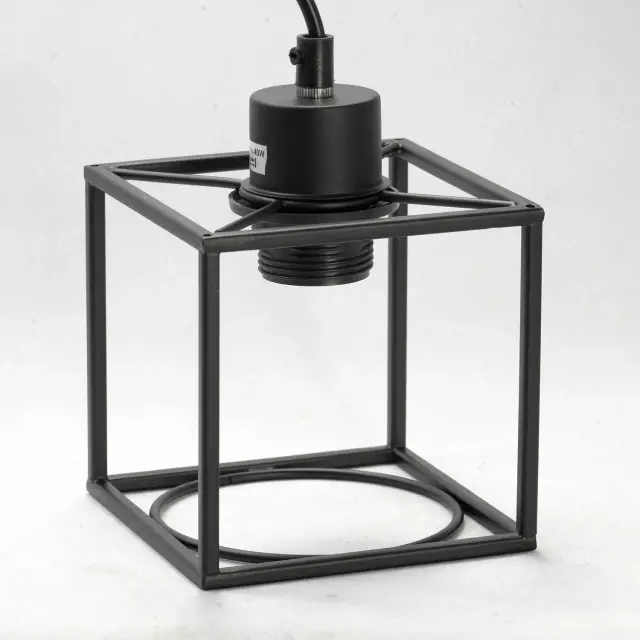 Светильник Lussole LSP-9540 БАДЖЕР — черный, ракурс 3