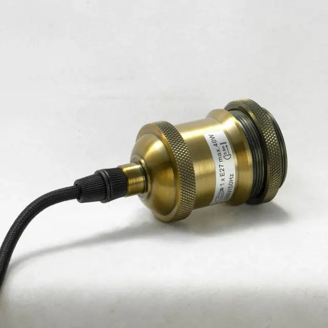 Светильник Lussole LSP-9543 БАДЖЕР — черный, ракурс 3