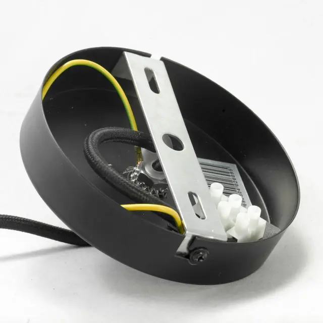 Светильник Lussole LSP-9543 БАДЖЕР — черный, ракурс 7