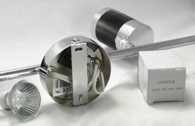 Спот Lussole LSP-9565 ЖУНИУ — хром, ракурс 4