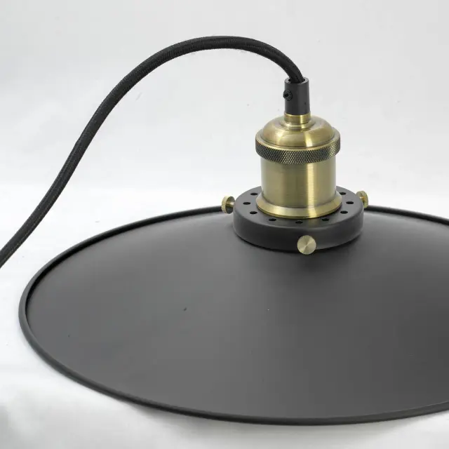 Светильник Lussole LSP-9601 НЬЮЙОРК — черный, ракурс 3