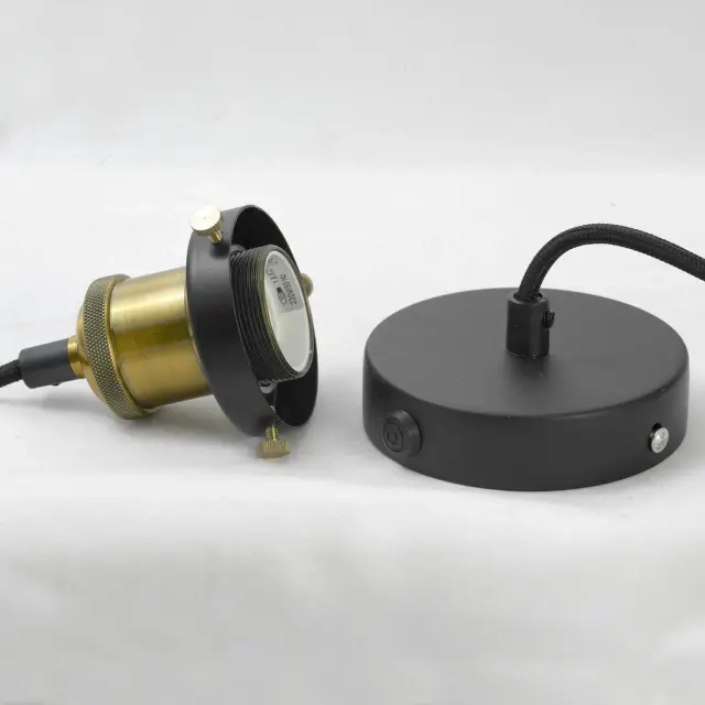 Светильник Lussole LSP-9606 ГЛЕНКОВ — черный, ракурс 6