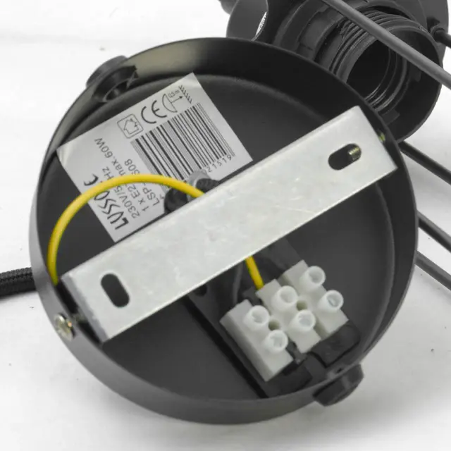 Светильник Lussole LSP-9608 АЙРОНДЕКОЙТ — черный, ракурс 6