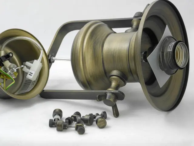 Светильник Lussole LSP-9611 МОНСИ — бронза, ракурс 6