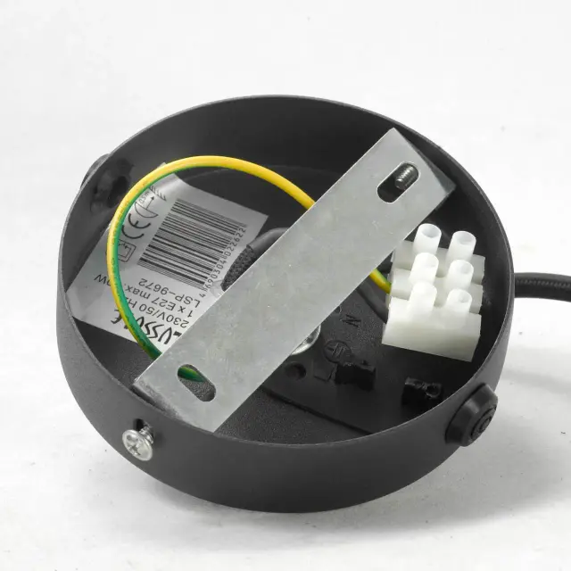 Светильник Lussole LSP-9672 ФРИПОРТ — черный, ракурс 6