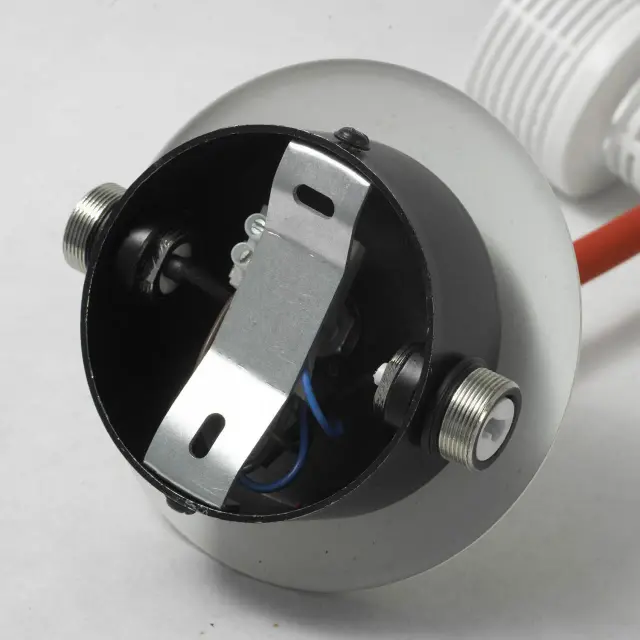 Спот Lussole LSP-9818 БЭЙШОР — белый, ракурс 5