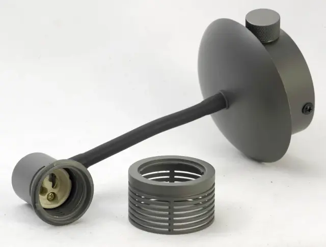 Спот Lussole LSP-9821 БЭЙШОР — черный, ракурс 3