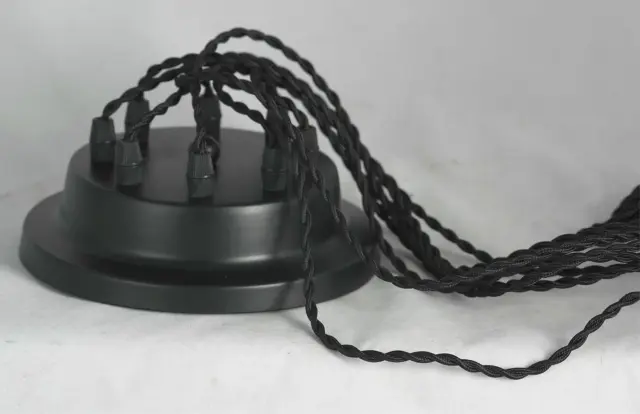 Светильник Lussole LSP-9840 ШИРЛИ — черный, ракурс 3