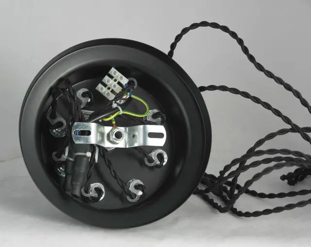 Светильник Lussole LSP-9840 ШИРЛИ — черный, ракурс 5
