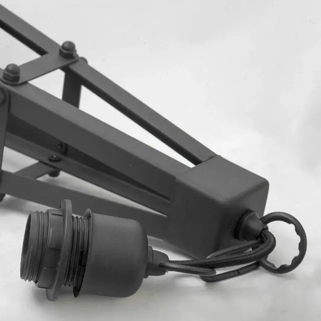 Бра Lussole LSP-9884 ПАРКЕР — черный, ракурс 2