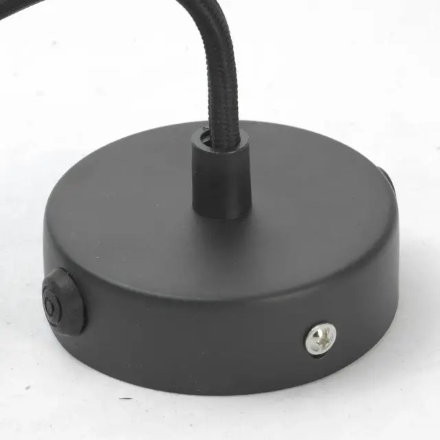 Светильник Lussole LSP-9888 СЕНТЕРИЧ — черный, ракурс 4