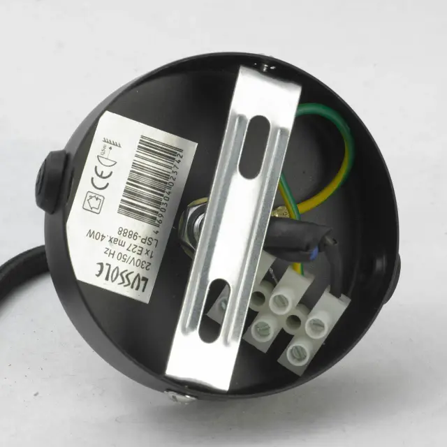 Светильник Lussole LSP-9888 СЕНТЕРИЧ — черный, ракурс 5