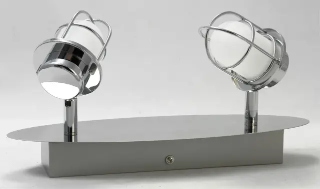 Спот Lussole LSP-9927 ВАЙТПЛЭЙНС — хром, ракурс 2