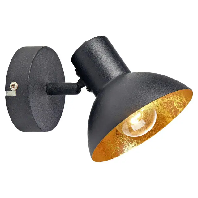 Спот Lussole LSP-9973 ЛУИСВИЛЬ — черный