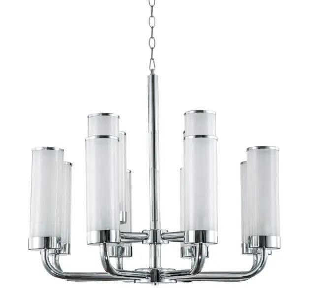 Люстра MAK Interior WTL1024-8+4CH EMILIA — хром