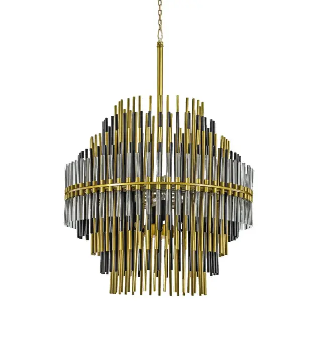 Люстра MAK Interior WTL1039-500 EMILE ROUND — золотой