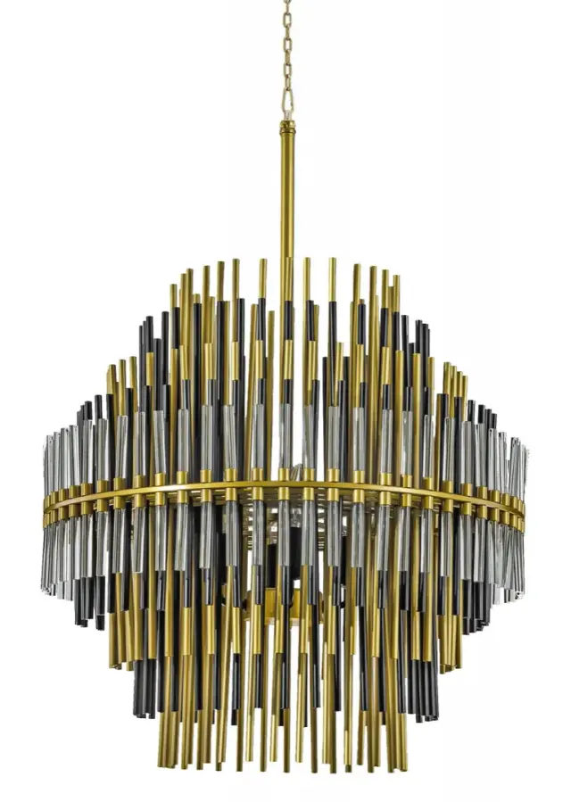 Люстра MAK Interior WTL1039-800 EMILE ROUND — золотой