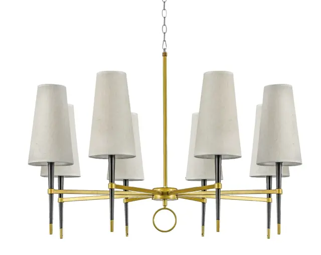 Люстра MAK Interior WTL1042-8 SIMPLE — золотой