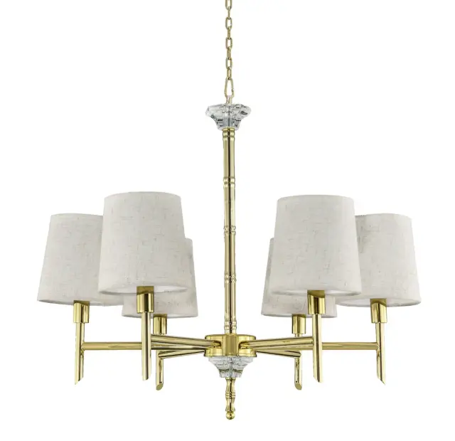 Люстра MAK Interior WTL1061-6GD LEWITT — золотой
