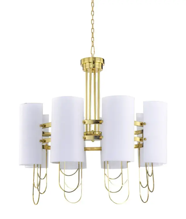 Люстра MAK Interior WTL1065-8GD LULLABY — золотой