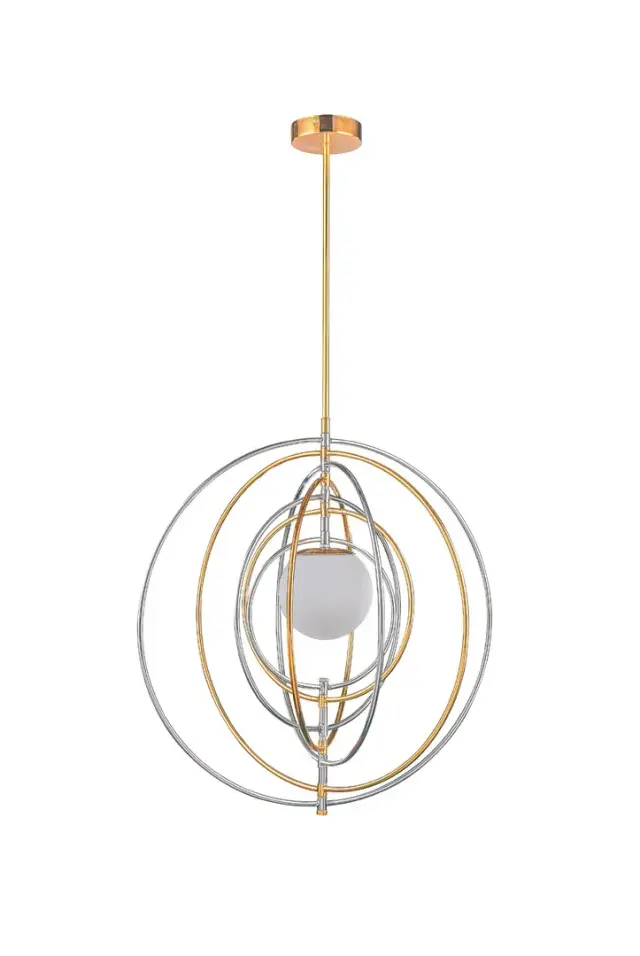 Светильник MAK Interior WTL1081-1 ORBITAL — хром, ракурс 2