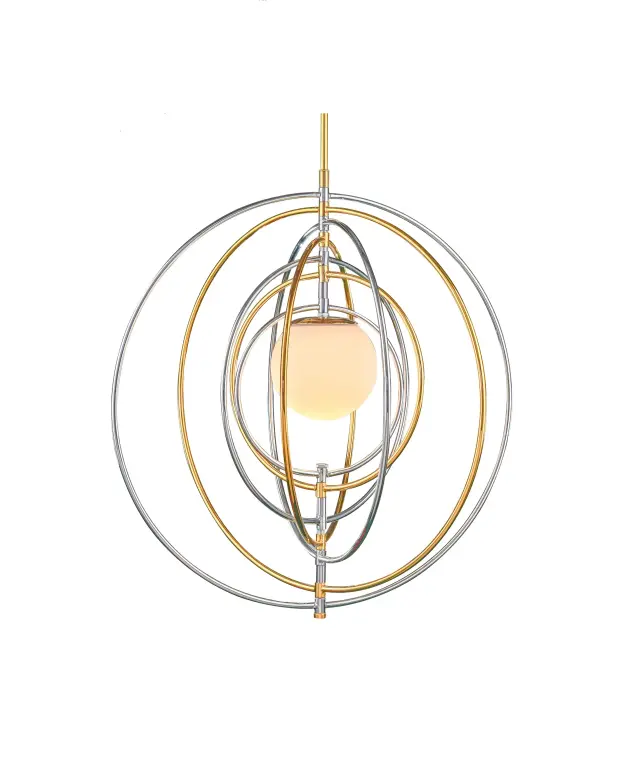 Светильник MAK Interior WTL1081-1 ORBITAL — хром, ракурс 4