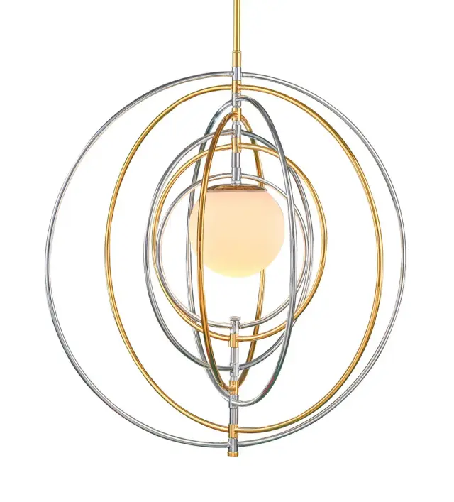Светильник MAK Interior WTL1081-2 ORBITAL — хром, ракурс 2