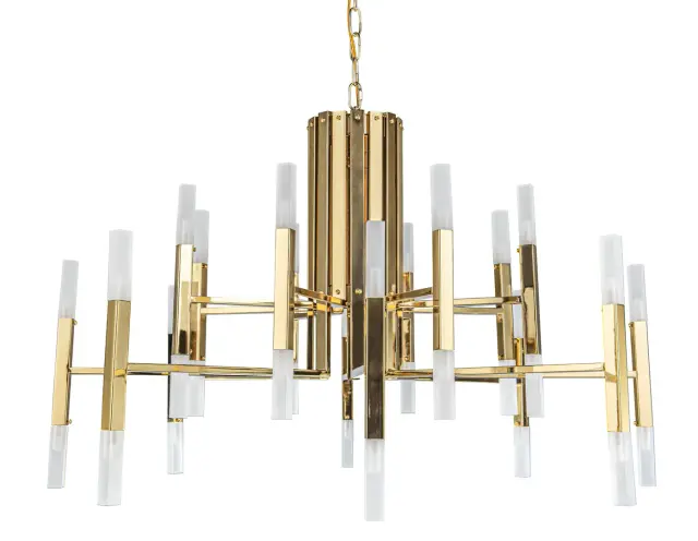 Люстра MAK Interior WTL1082-1082-2 KAMAEL — золотой
