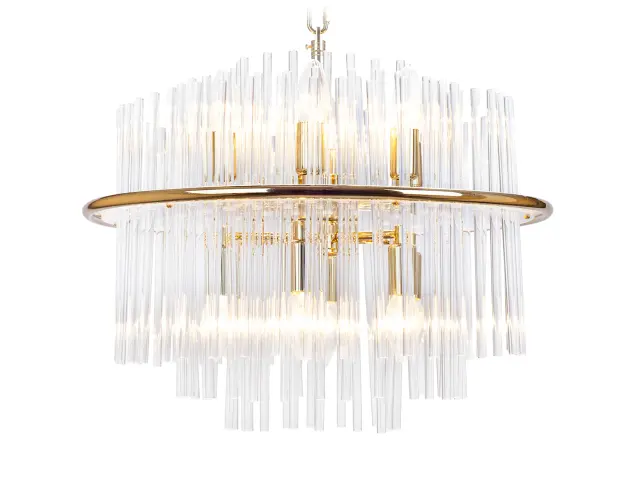 Люстра MAK Interior WTL1087-3 BEKILES — золотой, ракурс 2
