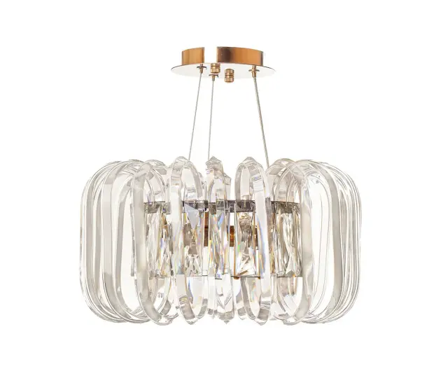 Люстра MAK Interior WTL1089-1 GLASS BELT — золотой