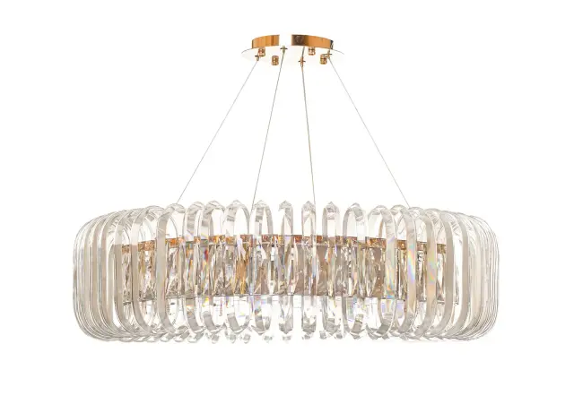 Люстра MAK Interior WTL1089-3 GLASS BELT — золотой
