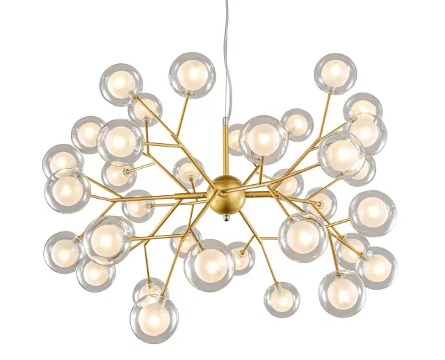 Люстра MAK Interior WTL1116-600 BOGATES — золотой, ракурс 4