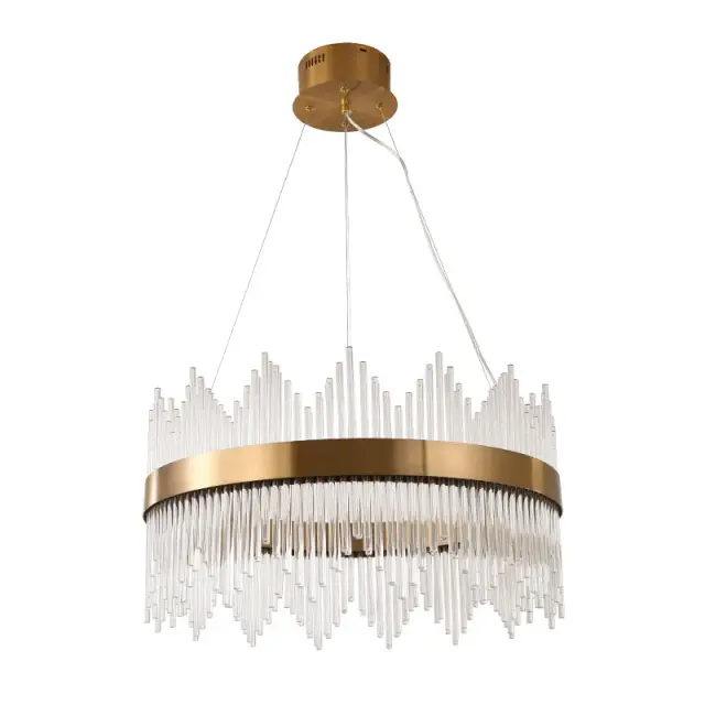 Светильник MAK Interior WTL1247-500BR-CL STRIPGLASS — латунь