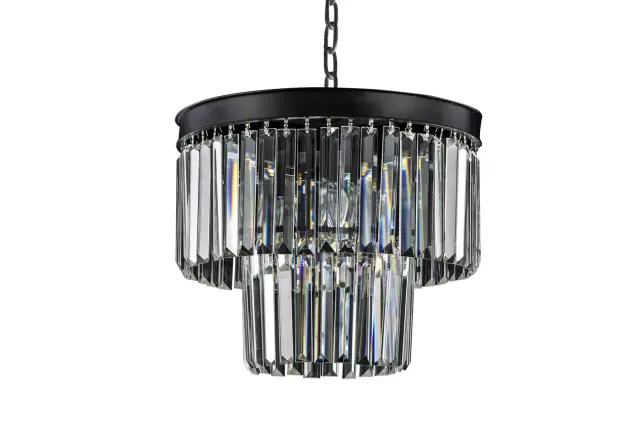 Люстра MAK Interior WTL1943-4BK-CL ODEON — черный