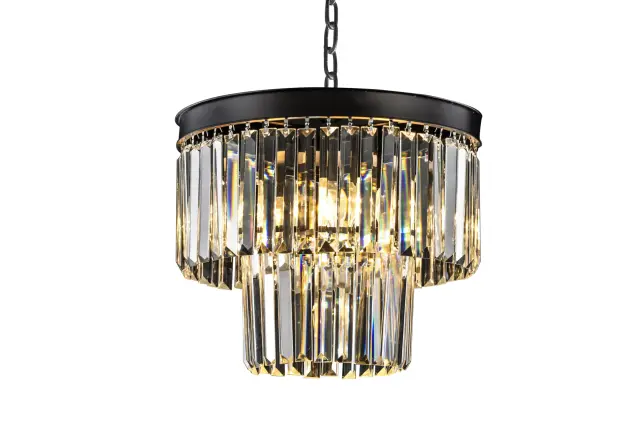Люстра MAK Interior WTL1943-4BK-CL ODEON — черный, ракурс 2