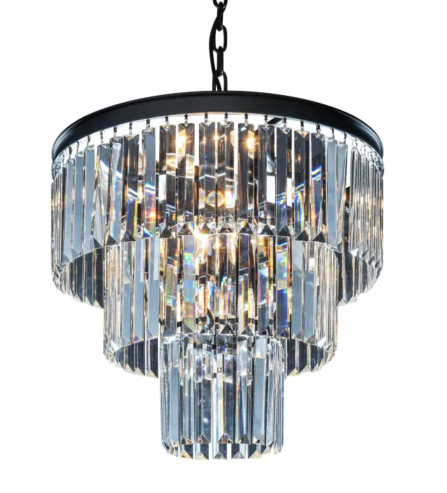 Люстра MAK Interior WTL1943-6BK-CL ODEON — черный, ракурс 2