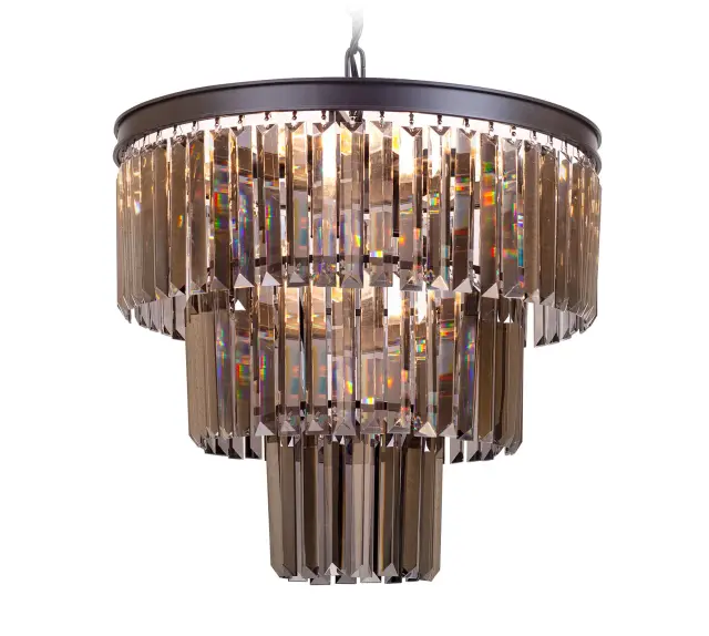 Люстра MAK Interior WTL1943-6BK-GR ODEON — черный, ракурс 2