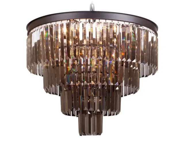 Люстра MAK Interior WTL1943-9BK-GR ODEON — черный, ракурс 2