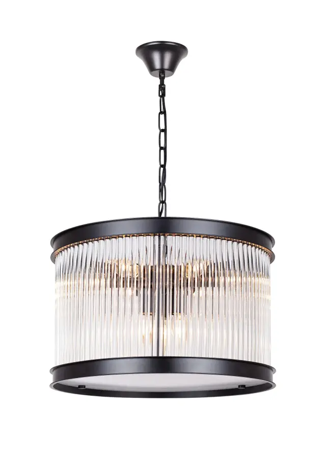 Люстра MAK Interior WTL2104-450BK-CL ESSEX CRYSTAL — черный, ракурс 2