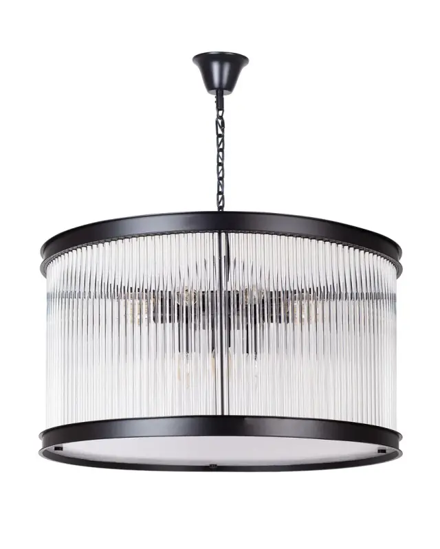 Люстра MAK Interior WTL2104-650BK-CL ESSEX CRYSTAL — черный
