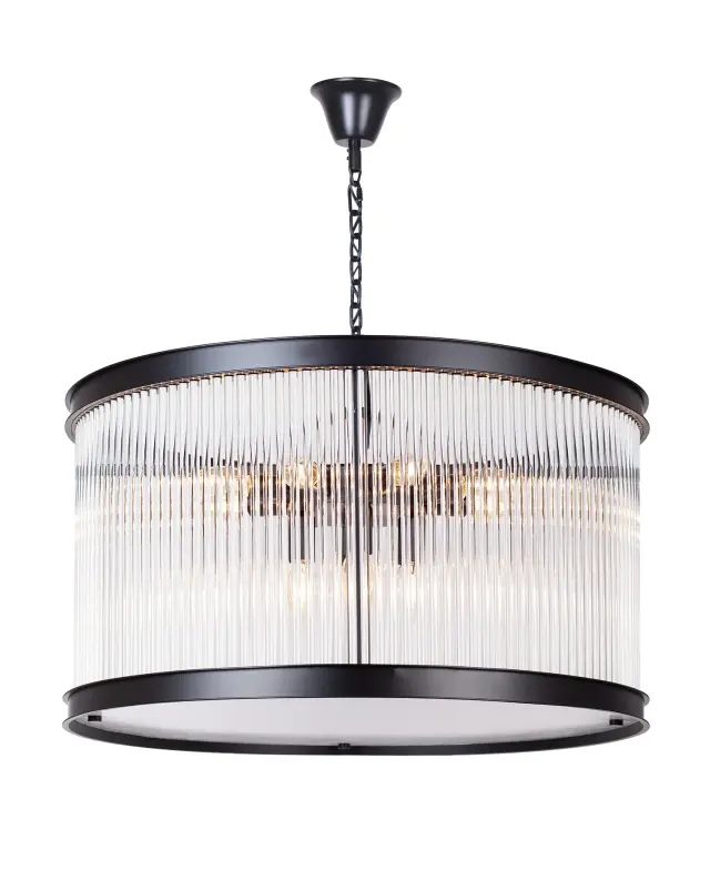 Люстра MAK Interior WTL2104-650BK-CL ESSEX CRYSTAL — черный, ракурс 2