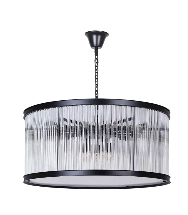 Люстра MAK Interior WTL2104-850BK-CL ESSEX CRYSTAL — черный