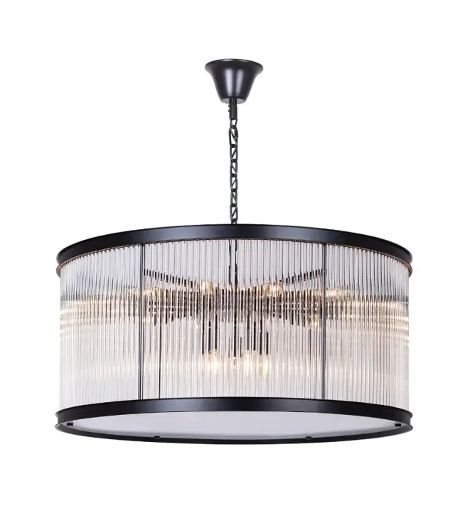 Люстра MAK Interior WTL2104-850BK-CL ESSEX CRYSTAL — черный, ракурс 2