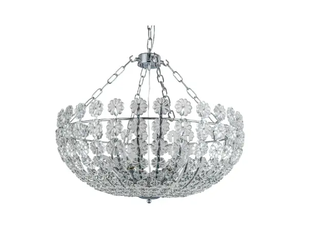 Люстра MAK Interior WTL2105-4 CLEO — серебряный