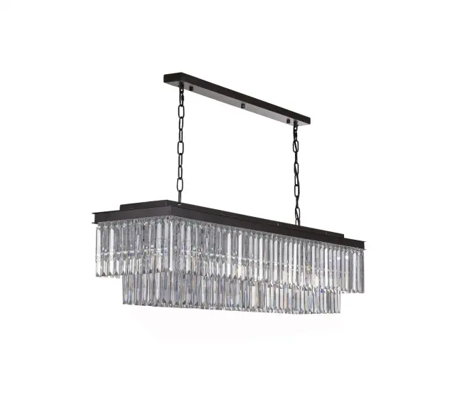 Светильник MAK Interior WTL2107-1100BK-CL ODEON L — черный, ракурс 2